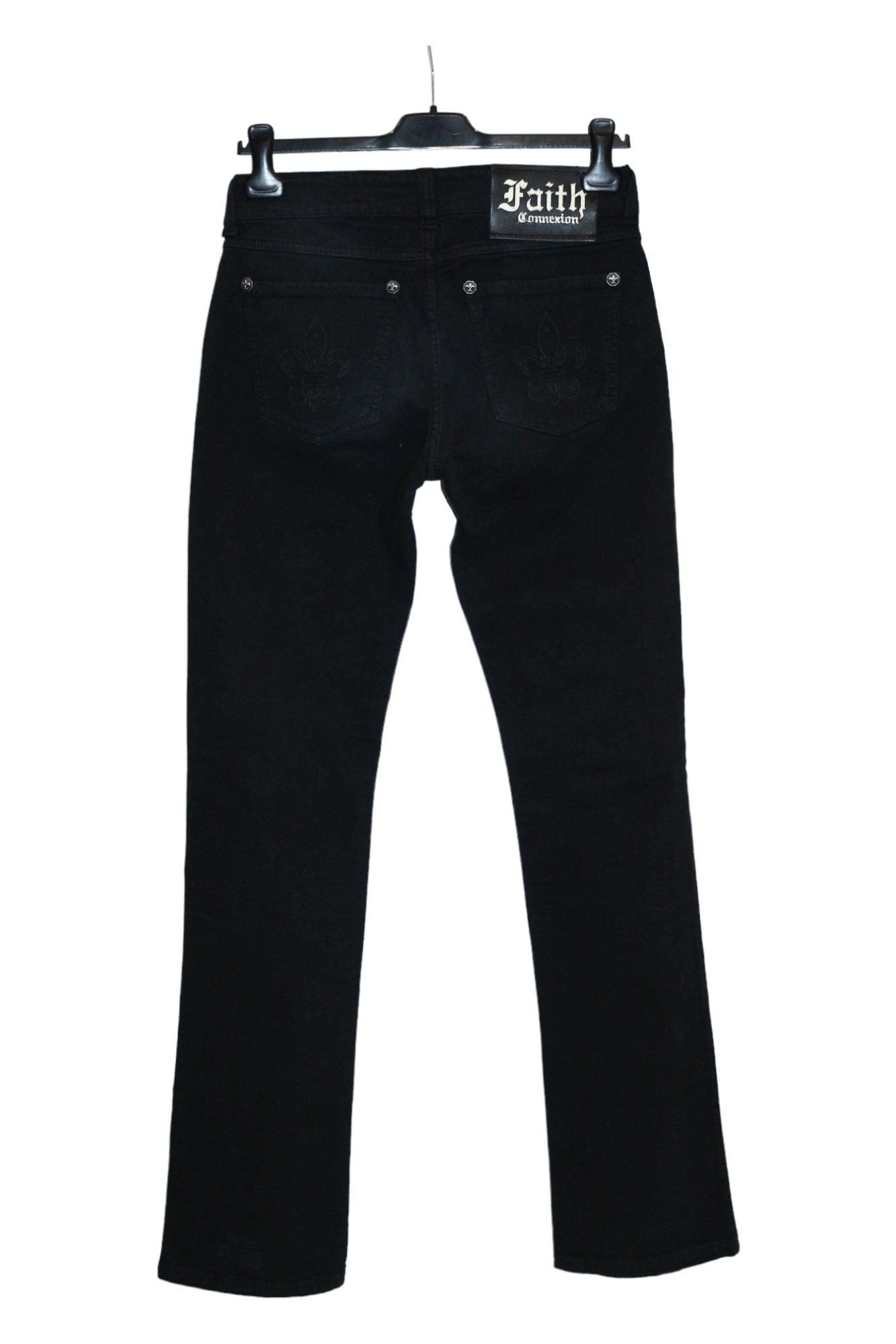 Faith Connexion Slim Fit Low Rise Gray Washed Jeans