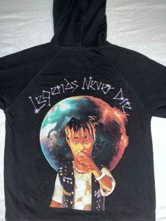 Juice Wrld X Revenge Legends Never Die Hoodie Black Men's - SS20 - US