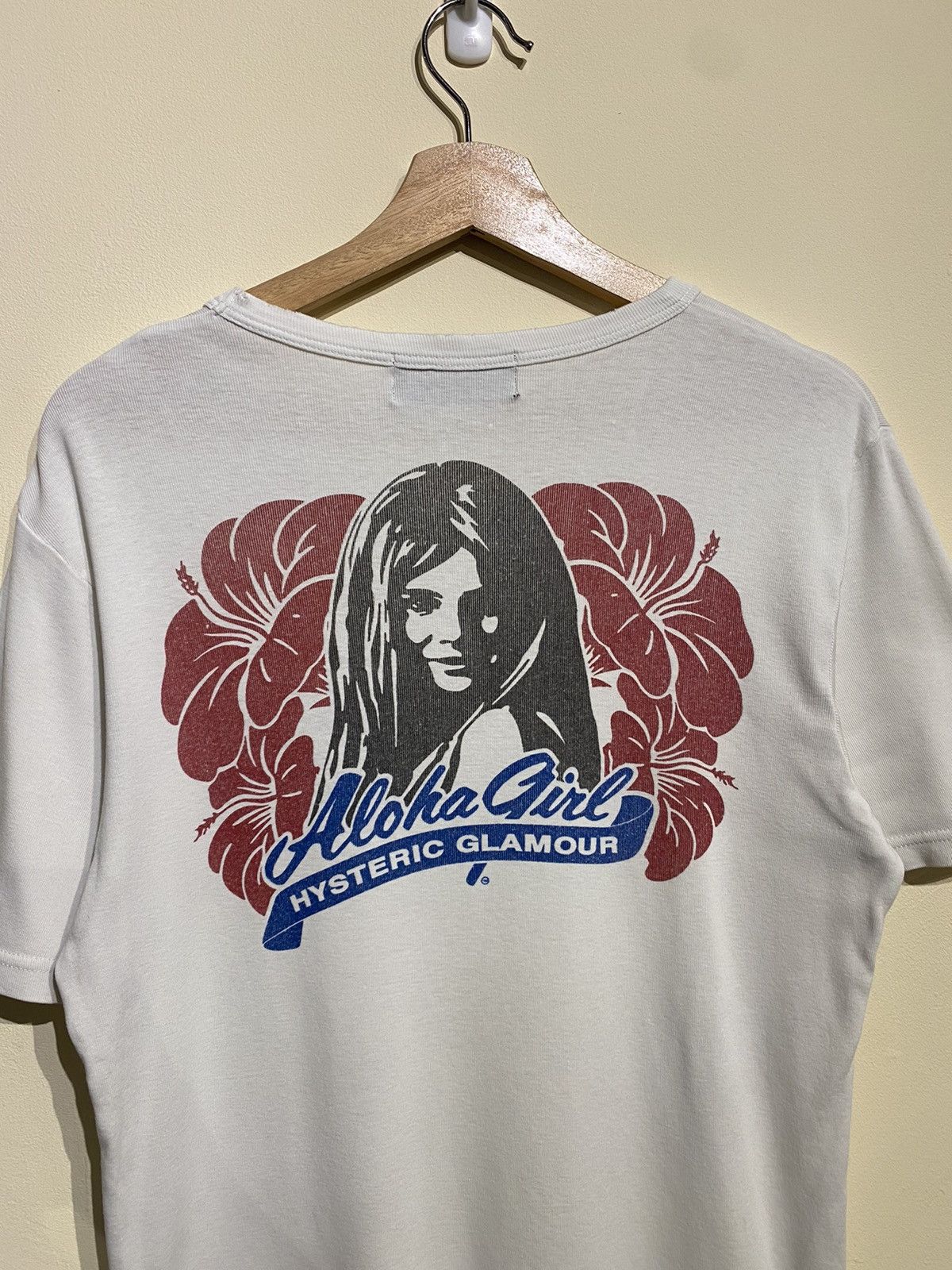 Hysteric Glamour RARE VINTAGE HYSTERIC GLAMOUR ALOHA GIRL TSHIRT 