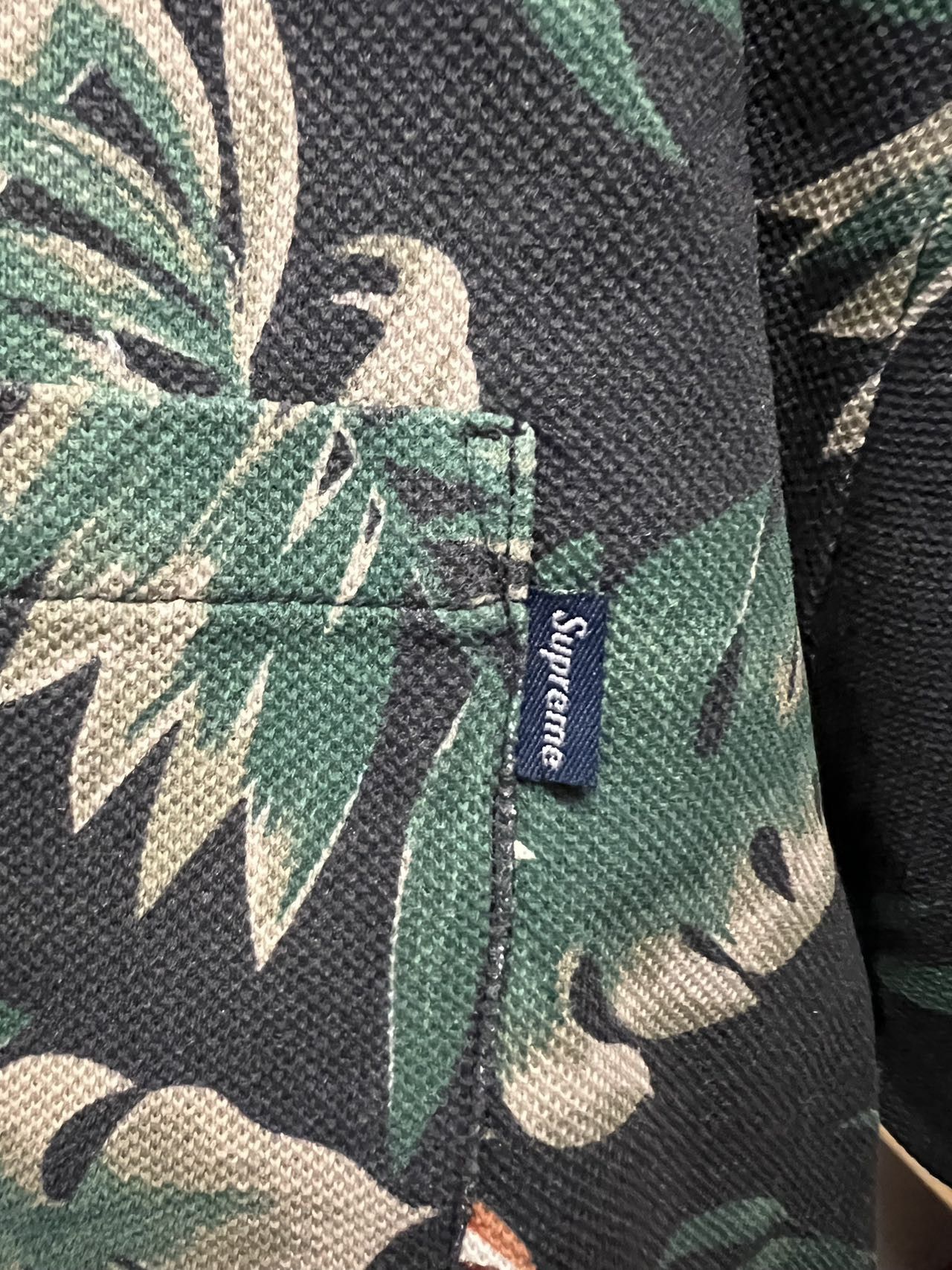 Supreme SUPREME FLORAL POLO SHORT BLACK SS12 SIZE L Size US L / EU 52-54 / 3 - 3 Thumbnail