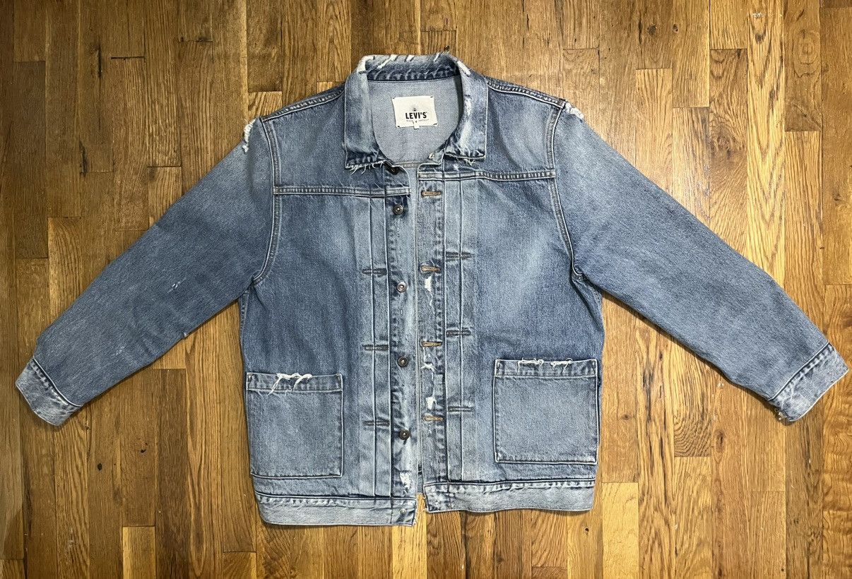 Levi's denim jacket MADE&CRAFTED フェード加工