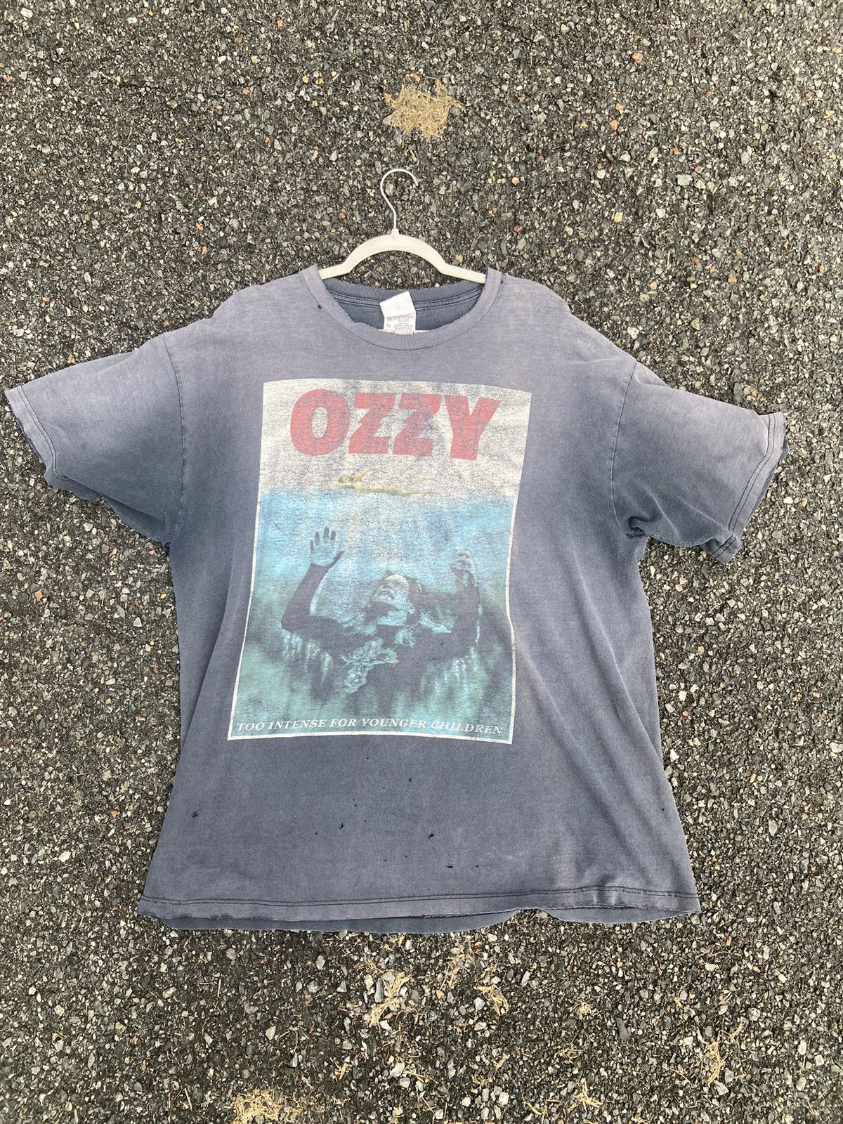 Band Tees × Vintage 2002 Ozzy Osbourne OzzFest “Jaws” Graphic 