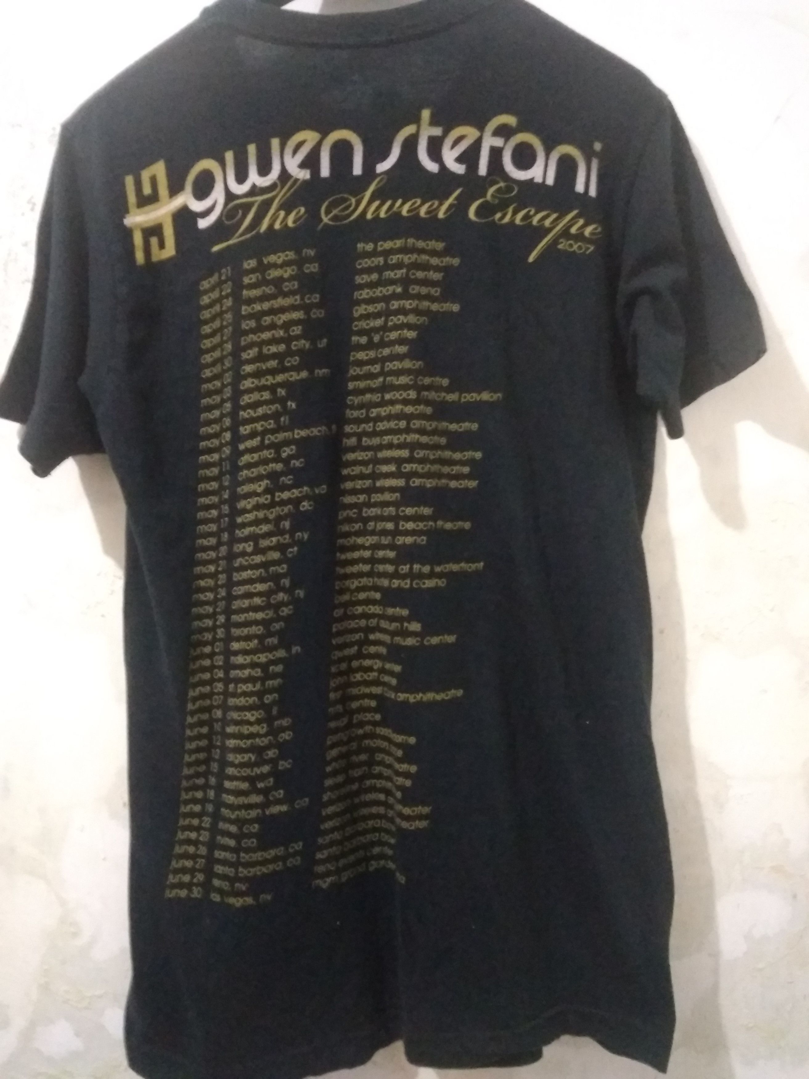 Band Tees Vintage Gwen Stefani the Sweet Escape tour 2007 no doubt Size US S / EU 44-46 / 1 - 5 Thumbnail