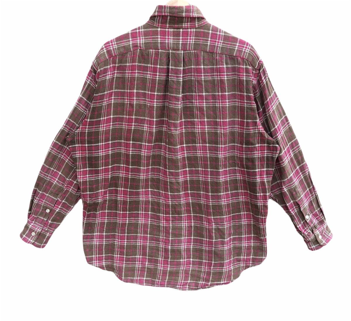 Designer × Flannel × Polo Ralph Lauren Vintage Polo Ralph Lauren Plates Oversized Flannel Size US XL / EU 56 / 4 - 7 Thumbnail