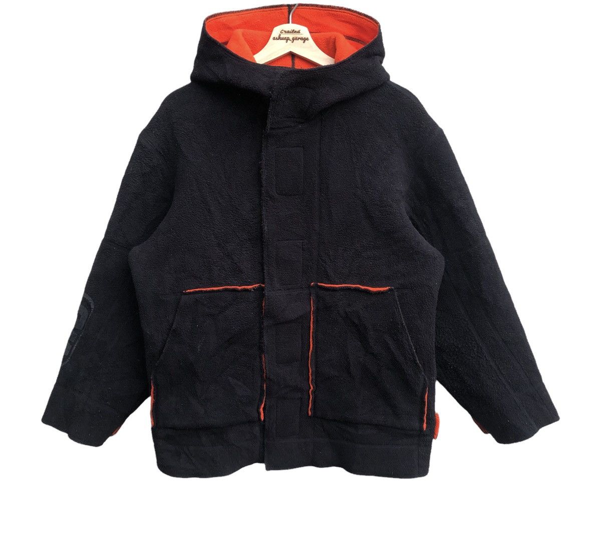 Japanese Brand Vintage Disinfected Fleece Hoodie Streetwear Size US L / EU 52-54 / 3 - 1 Thumbnail