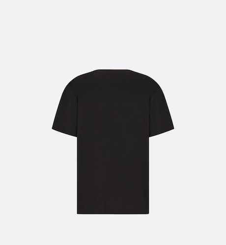 Dior × Travis Scott o1w1odb1y T-Shirt in Black Cotton Jersey Size US L / EU 52-54 / 3 - 2 Thumbnail