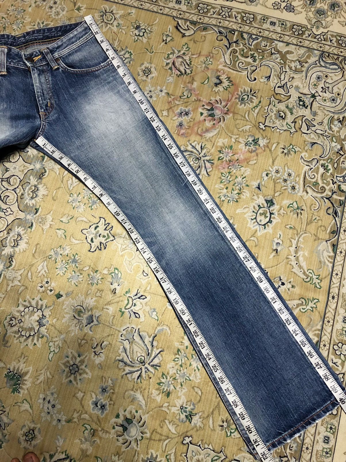 Edwin × Japanese Brand FLARED⚡️⚡️EDWIN JAPAN WASHED BLUE DENIM Size US 29 - 5 Thumbnail
