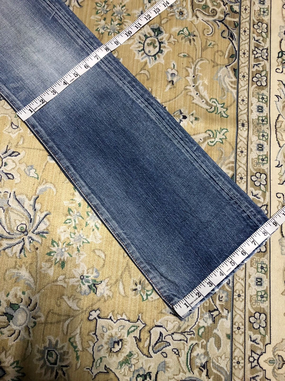 Edwin × Japanese Brand FLARED⚡️⚡️EDWIN JAPAN WASHED BLUE DENIM Size US 29 - 4 Thumbnail