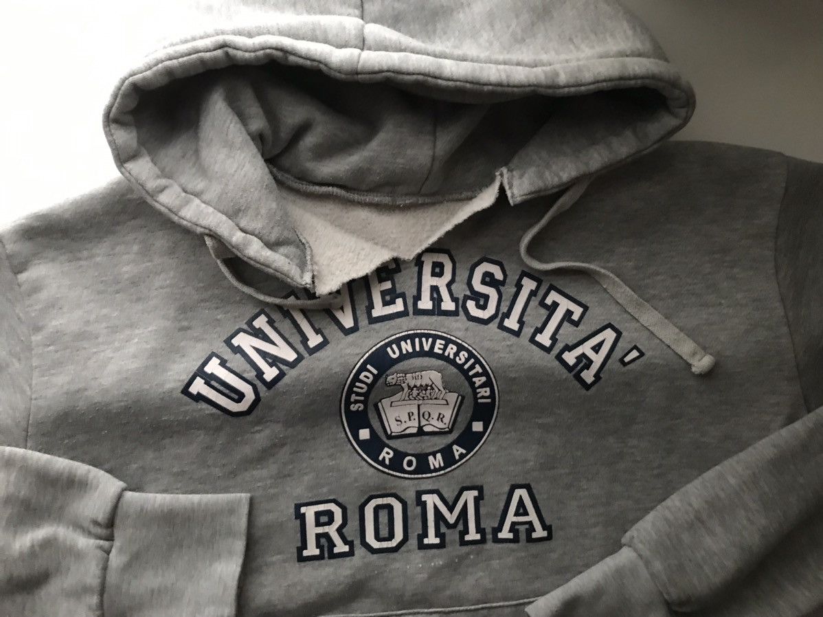 Vintage Universita Roma Pullover Hoodie Size US M / EU 48-50 / 2 - 2 Thumbnail