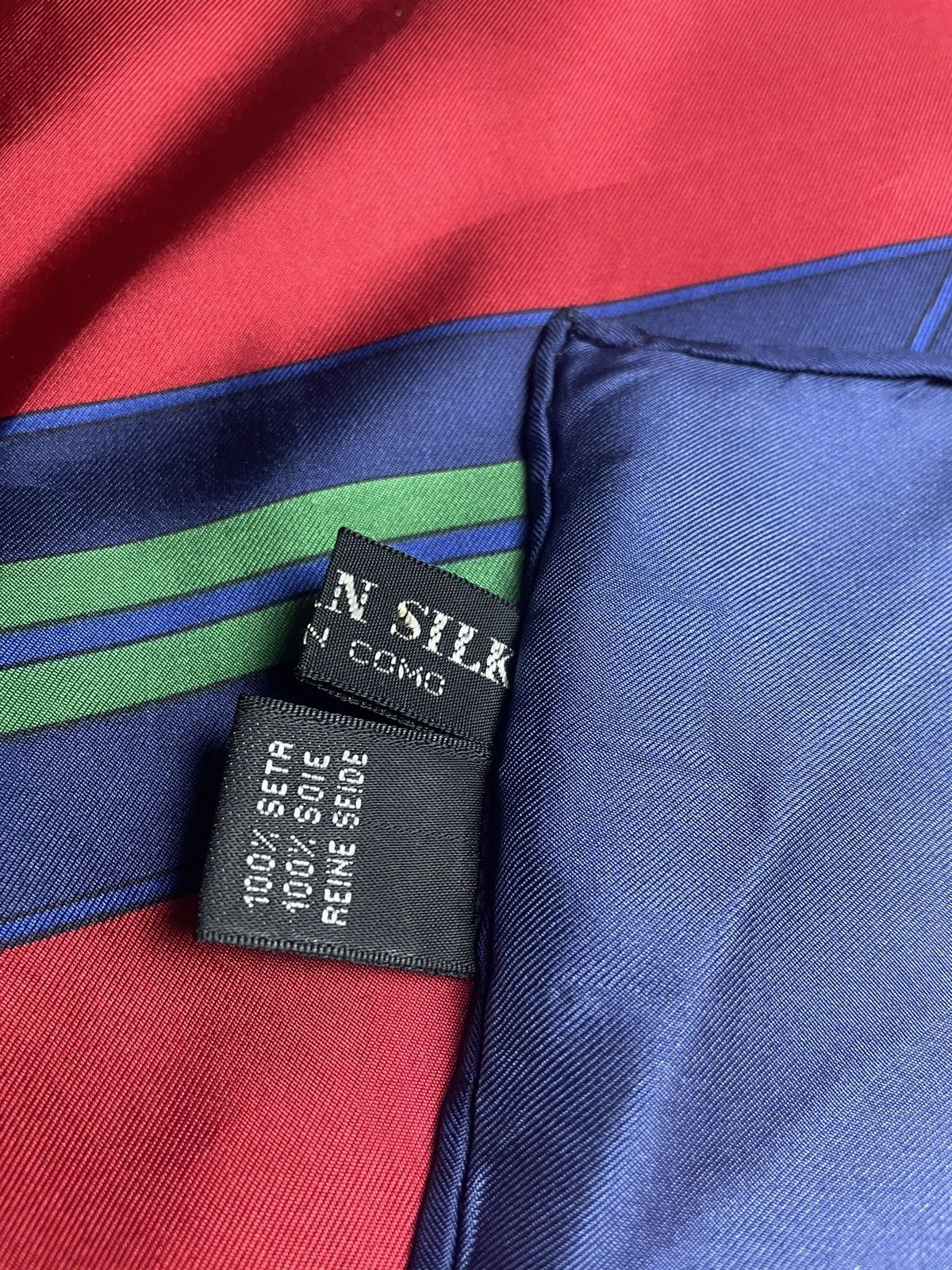 Longchamp × Other × Vintage Long champ Silk Scarf Size ONE SIZE - 5 Thumbnail