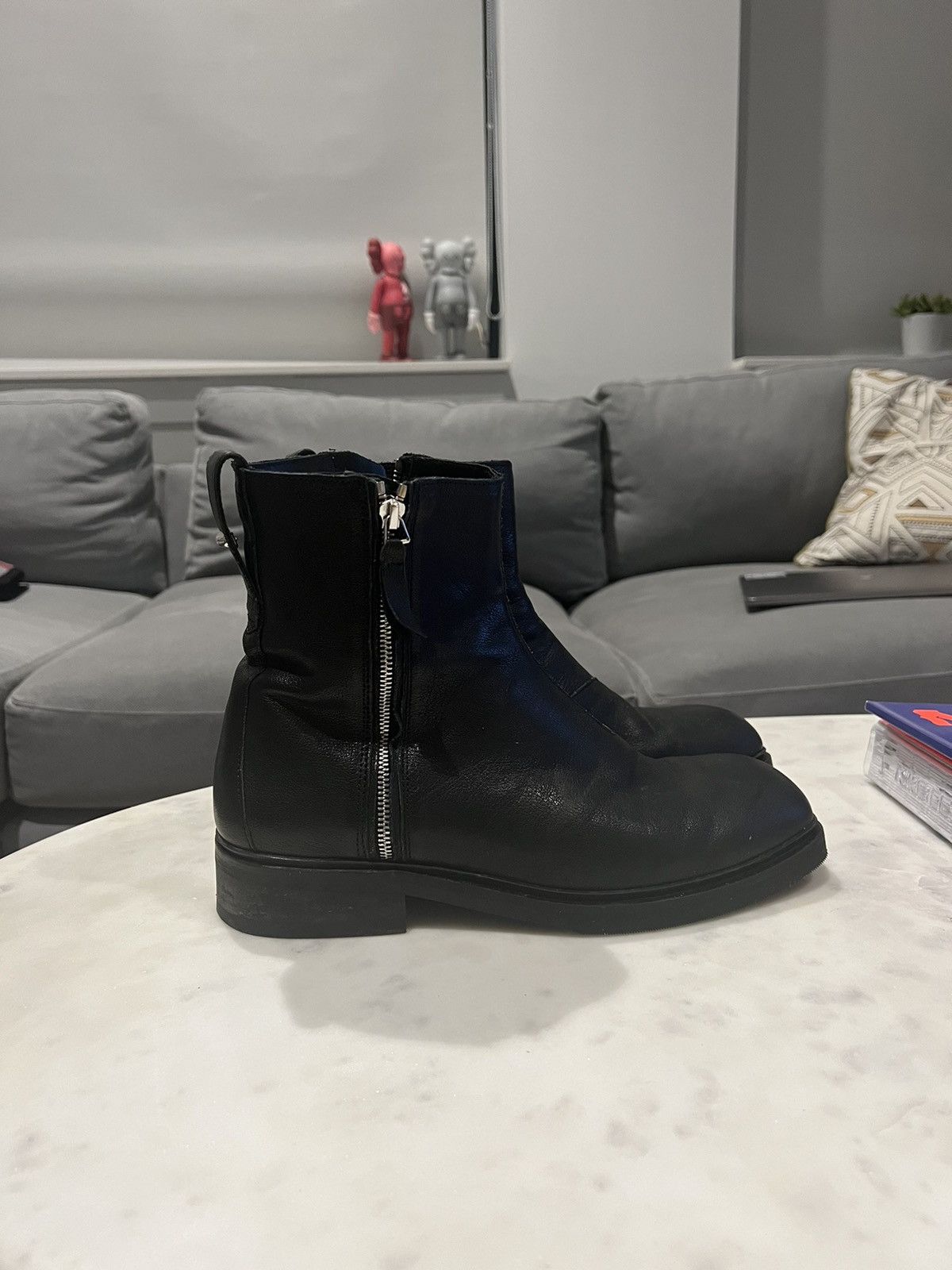 Our Legacy Our Legacy Daimyo Leather Black Boots | Grailed