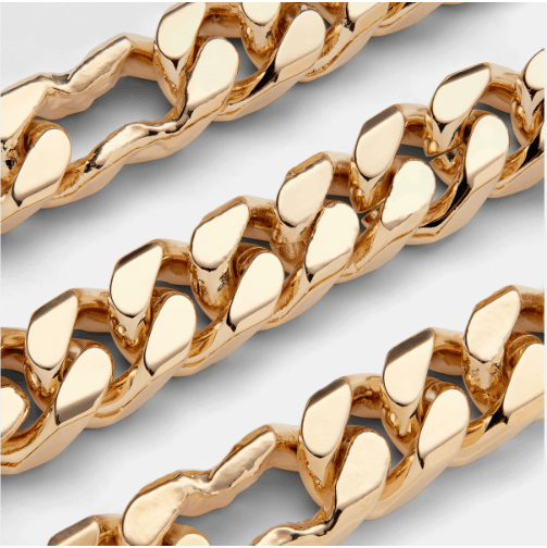 Dior × Travis Scott o1w1odb1y Chain Link Bracelet in Gold-Finish Brass Size ONE SIZE - 5 Thumbnail