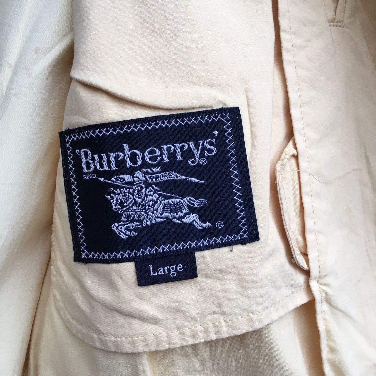 Burberry × Vintage Vintage Burberry’s Prorsum Zip Up Jacket Size US L / EU 52-54 / 3 - 7 Thumbnail