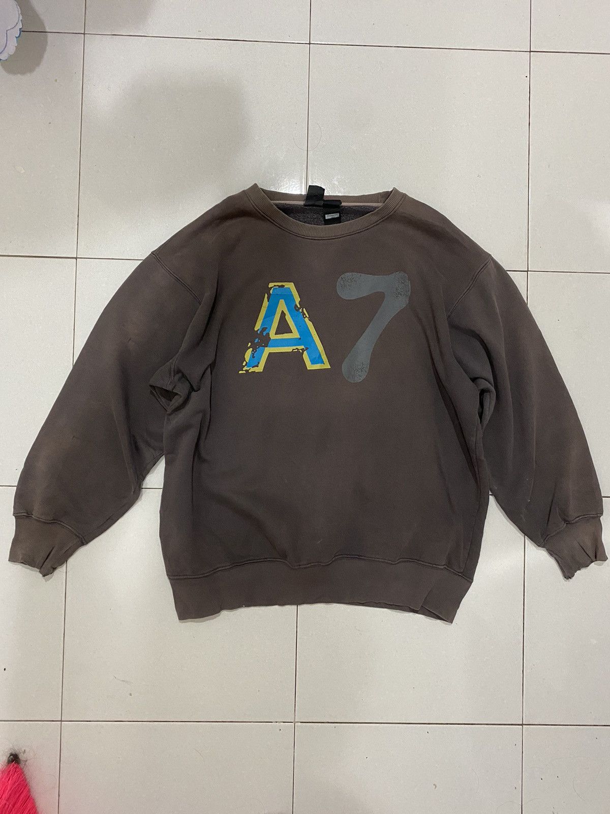 Japanese Brand Distressed R.E.O.T.W Crewneck Size US XL / EU 56 / 4 - 3 Thumbnail