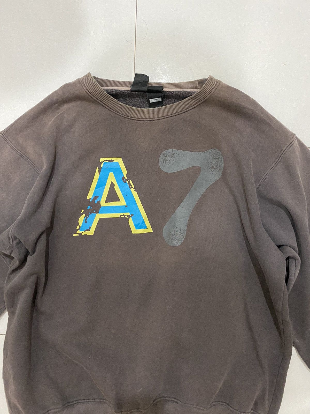 Japanese Brand Distressed R.E.O.T.W Crewneck Size US XL / EU 56 / 4 - 4 Thumbnail