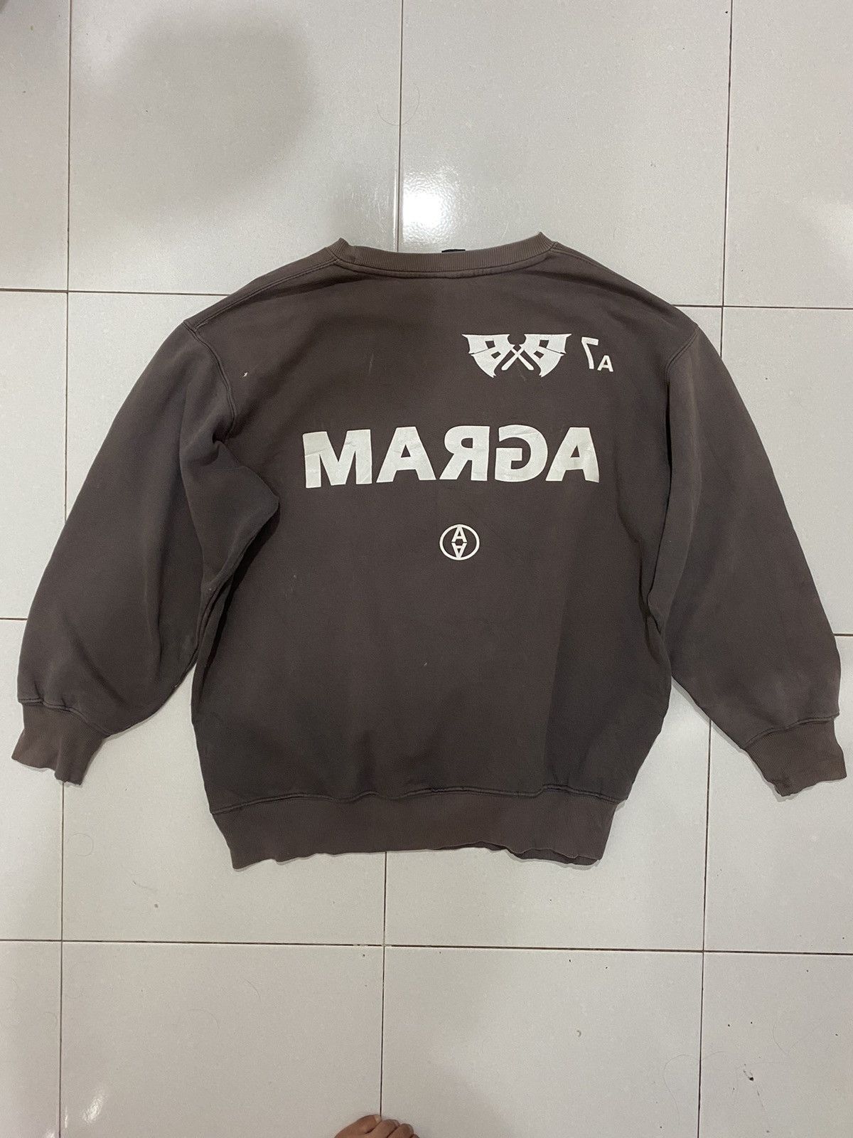 Japanese Brand Distressed R.E.O.T.W Crewneck Size US XL / EU 56 / 4 - 2 Thumbnail