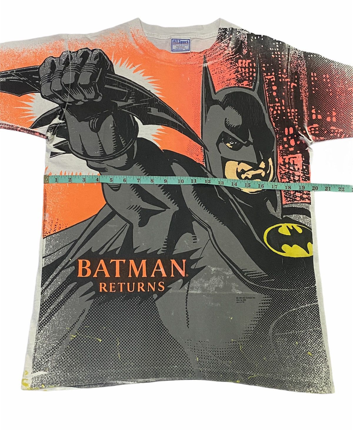 DC Comics × Vintage VINTAGE 90s BATMAN FULL PRINT Size US M / EU 48-50 / 2 - 8 Thumbnail