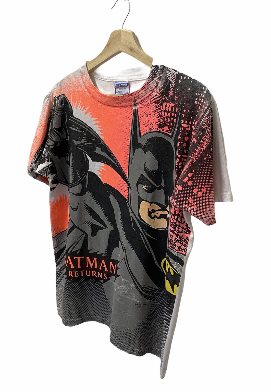 DC Comics × Vintage VINTAGE 90s BATMAN FULL PRINT Size US M / EU 48-50 / 2 - 5 Thumbnail