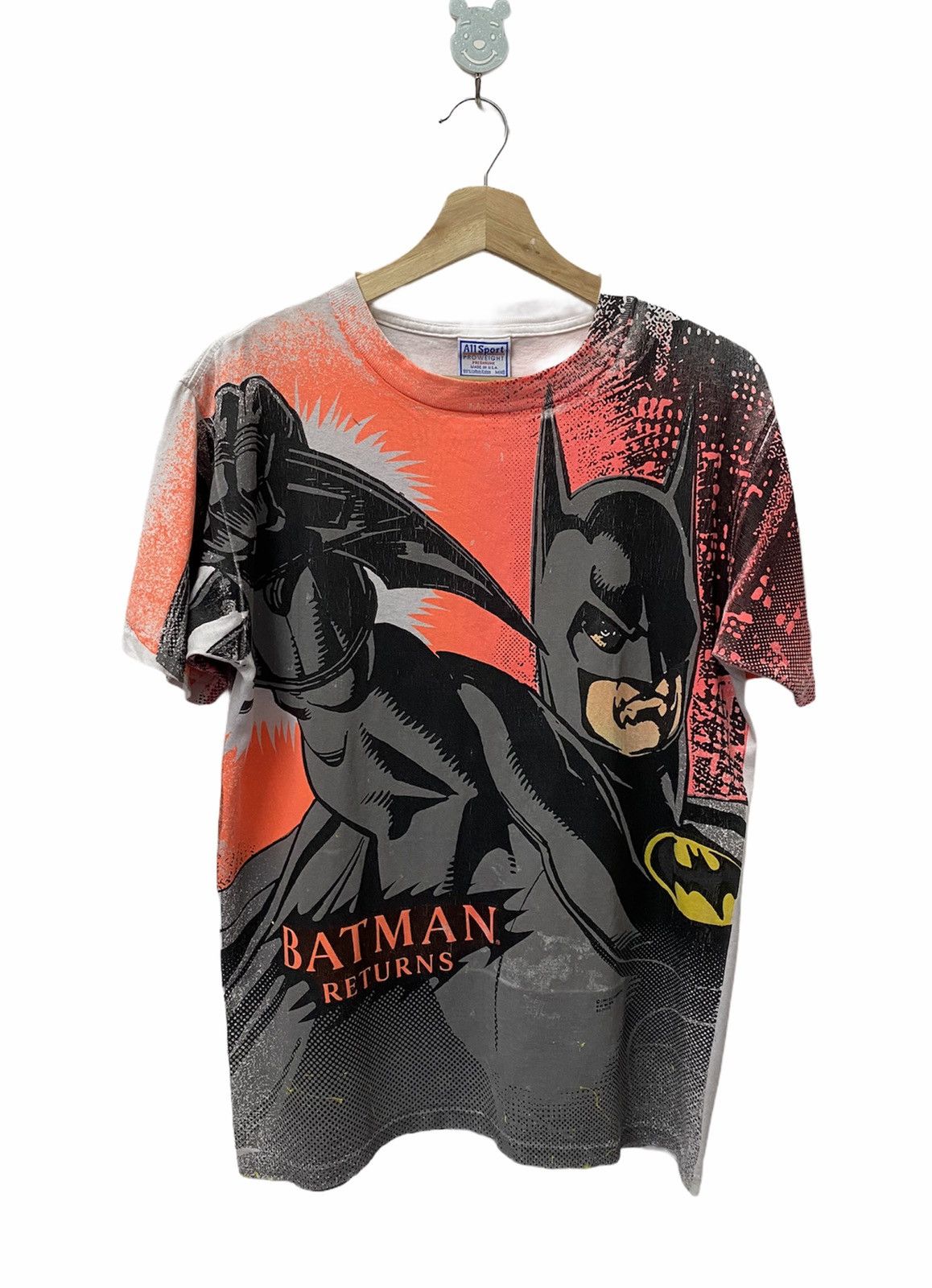 DC Comics × Vintage VINTAGE 90s BATMAN FULL PRINT Size US M / EU 48-50 / 2 - 1 Thumbnail