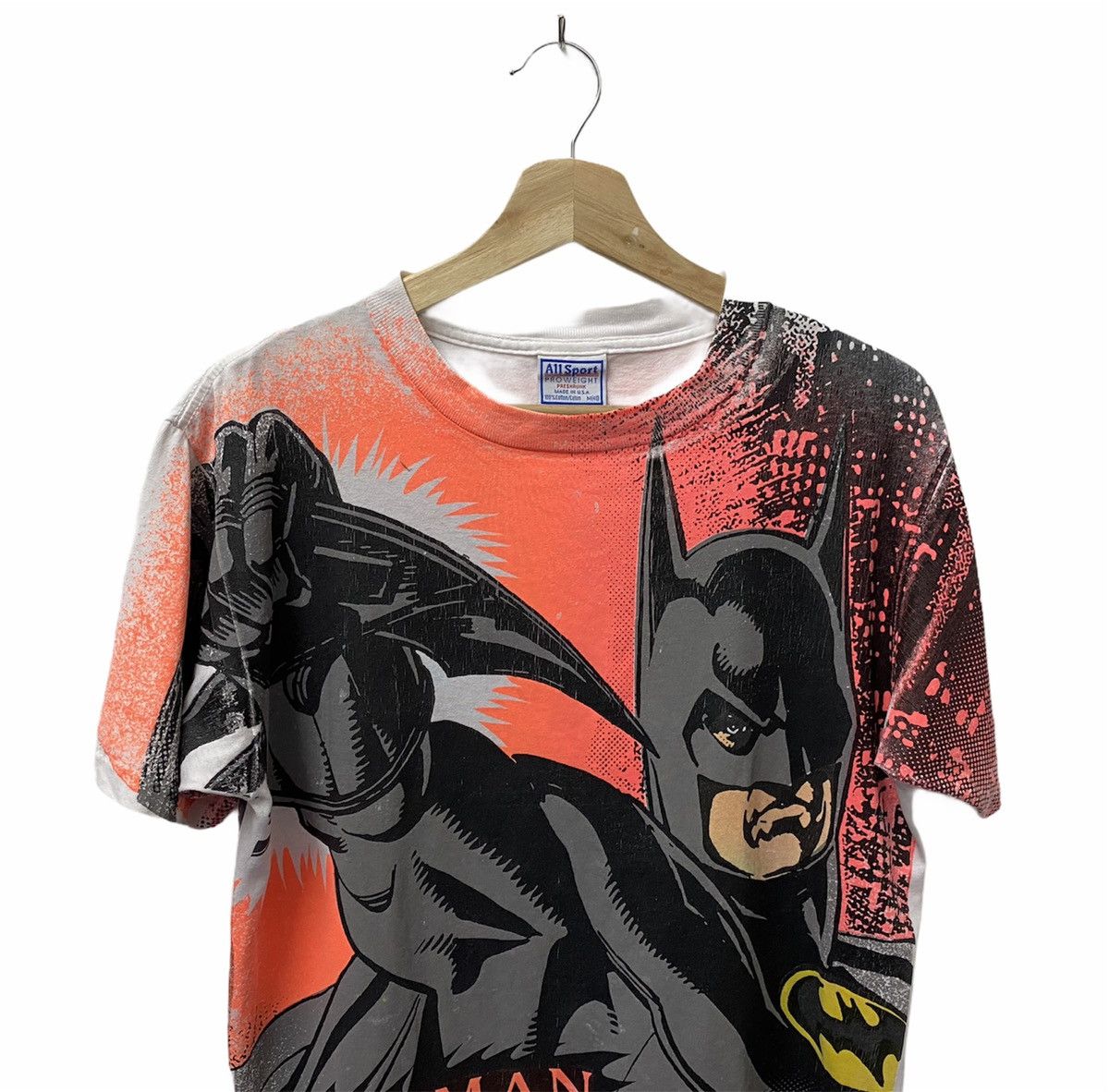DC Comics × Vintage VINTAGE 90s BATMAN FULL PRINT Size US M / EU 48-50 / 2 - 7 Thumbnail