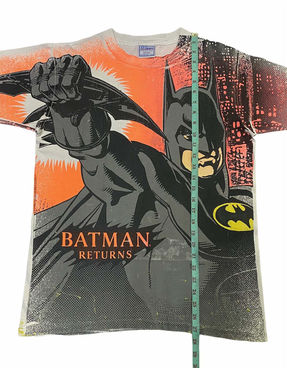 DC Comics × Vintage VINTAGE 90s BATMAN FULL PRINT Size US M / EU 48-50 / 2 - 9 Thumbnail