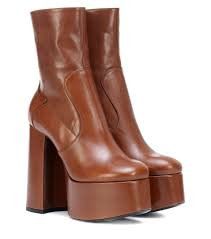 o1koa1r Women's Billy Platform Boots in Brown