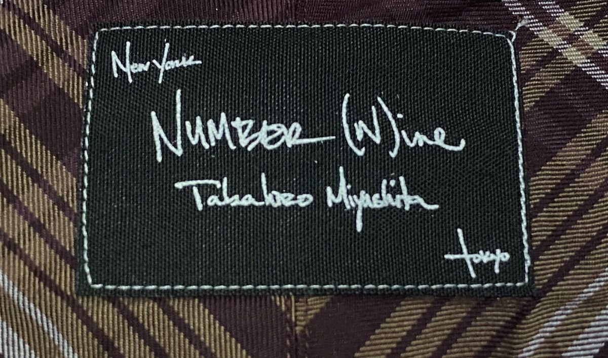 Japanese Brand Number Nine Half Button Women Shirt Size ONE SIZE - 7 Thumbnail