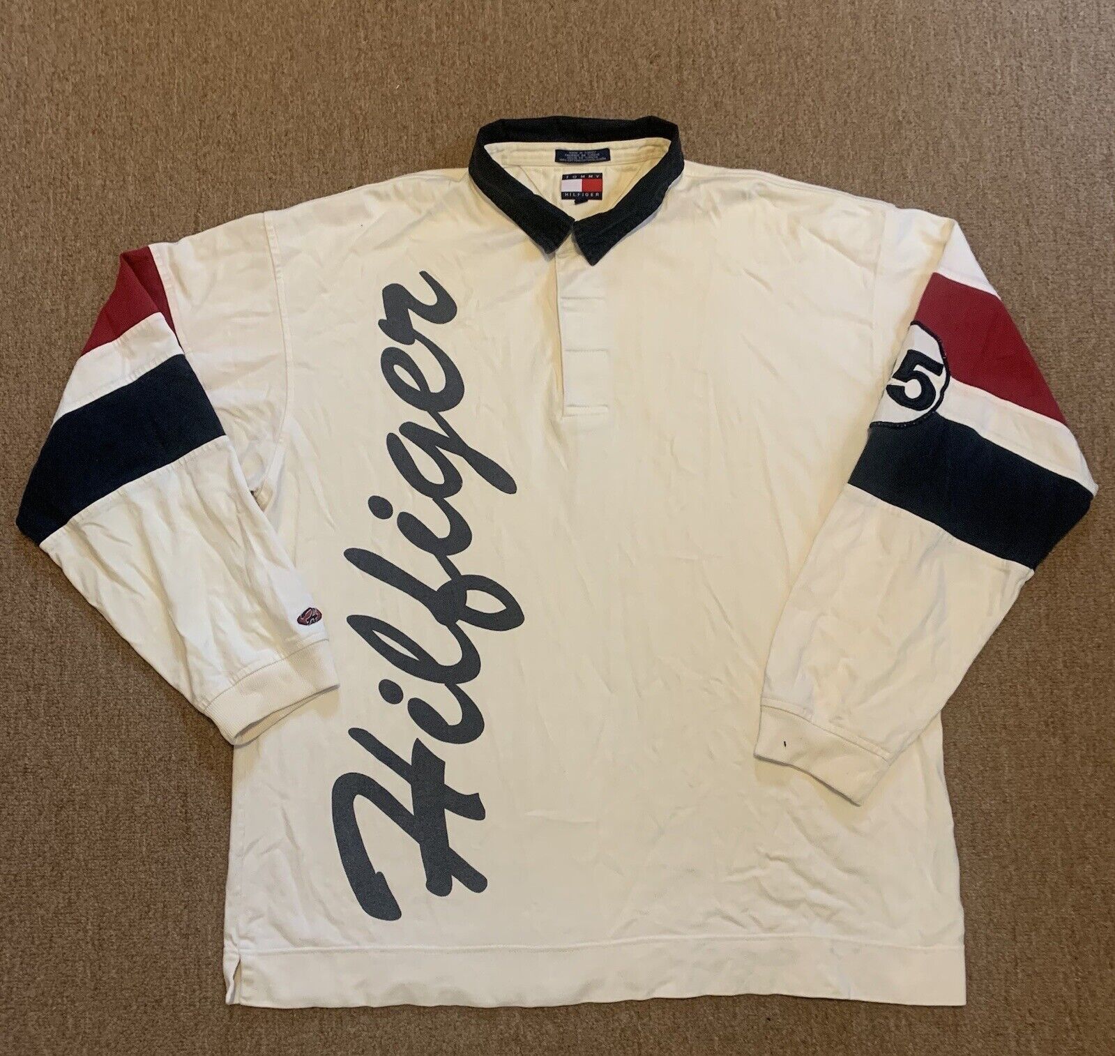 TOMMY HILFIGER SCRIPT RUGBY