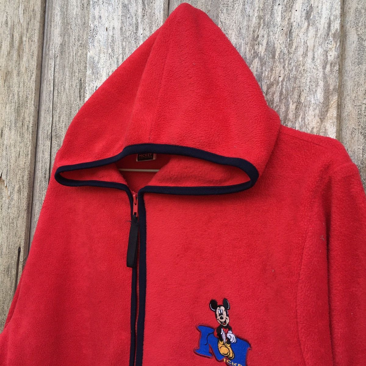 Disney × Vintage Disney Mickey Mouse Hoodie Animated Fleece Size US M / EU 48-50 / 2 - 5 Thumbnail