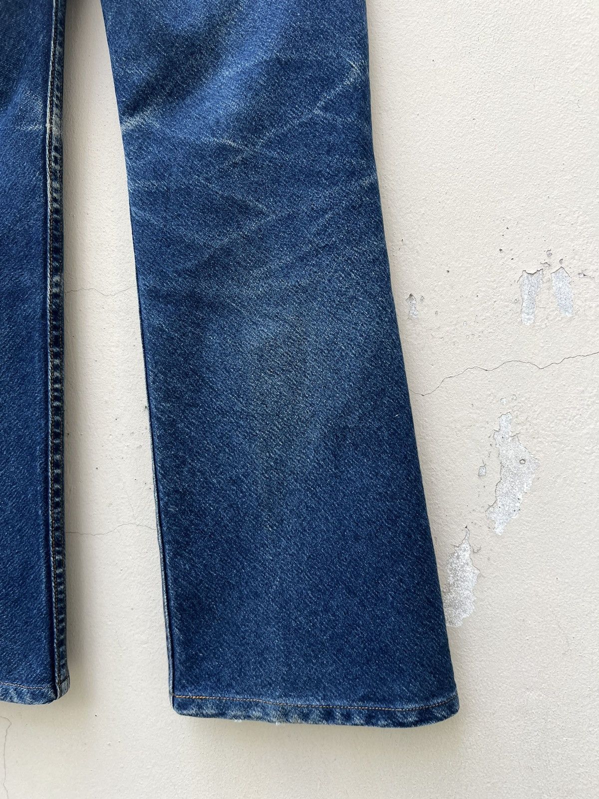 CABANE de ZUCCa Vintage Zucca Issey Miyake Fade Denim Stretch Flare Jeans Size US 31 - 20 Thumbnail