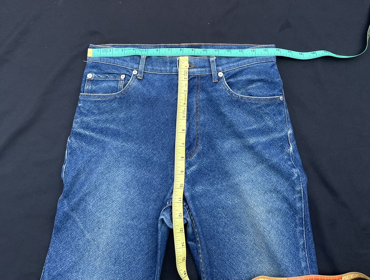 CABANE de ZUCCa Vintage Zucca Issey Miyake Fade Denim Stretch Flare Jeans Size US 31 - 2 Thumbnail