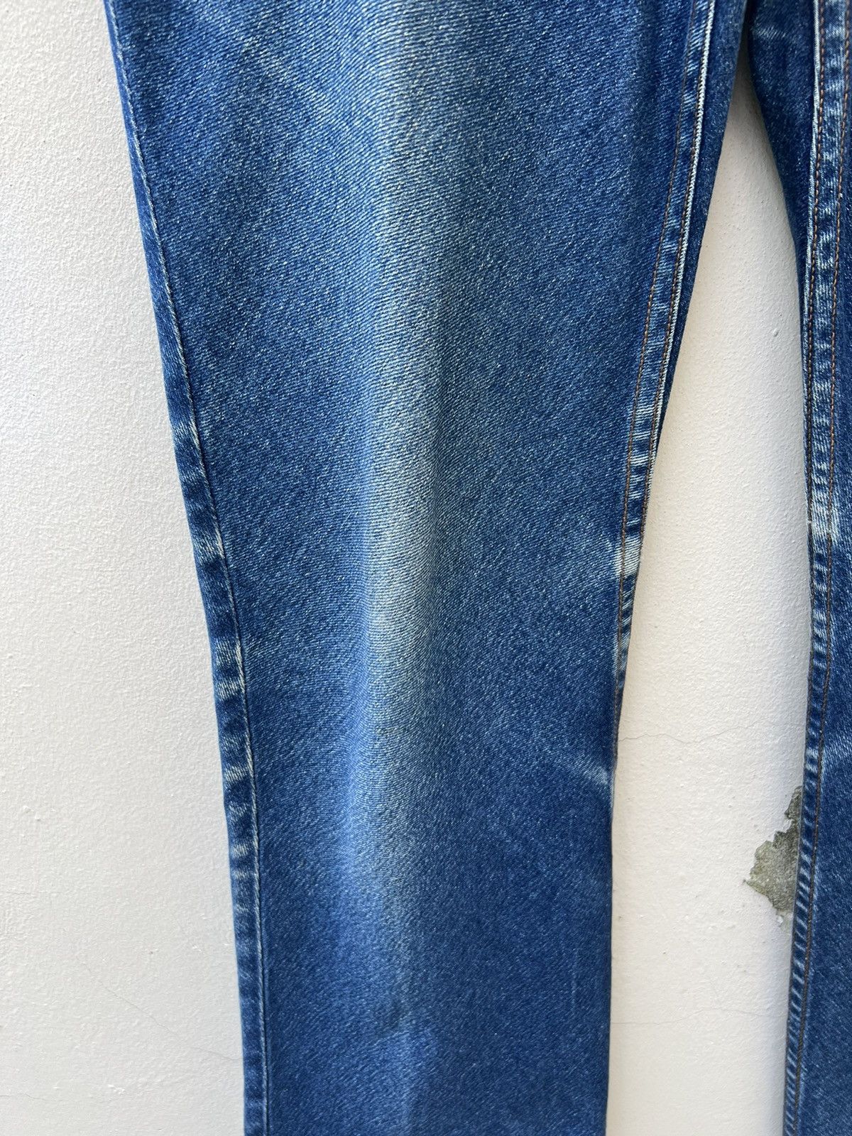 CABANE de ZUCCa Vintage Zucca Issey Miyake Fade Denim Stretch Flare Jeans Size US 31 - 10 Thumbnail