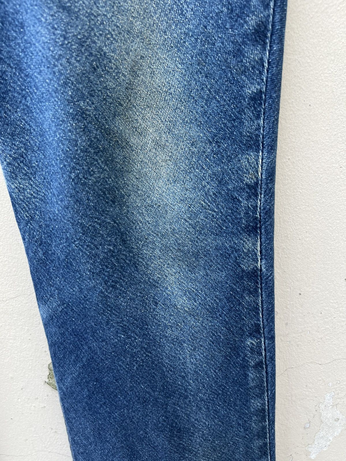 CABANE de ZUCCa Vintage Zucca Issey Miyake Fade Denim Stretch Flare Jeans Size US 31 - 14 Thumbnail