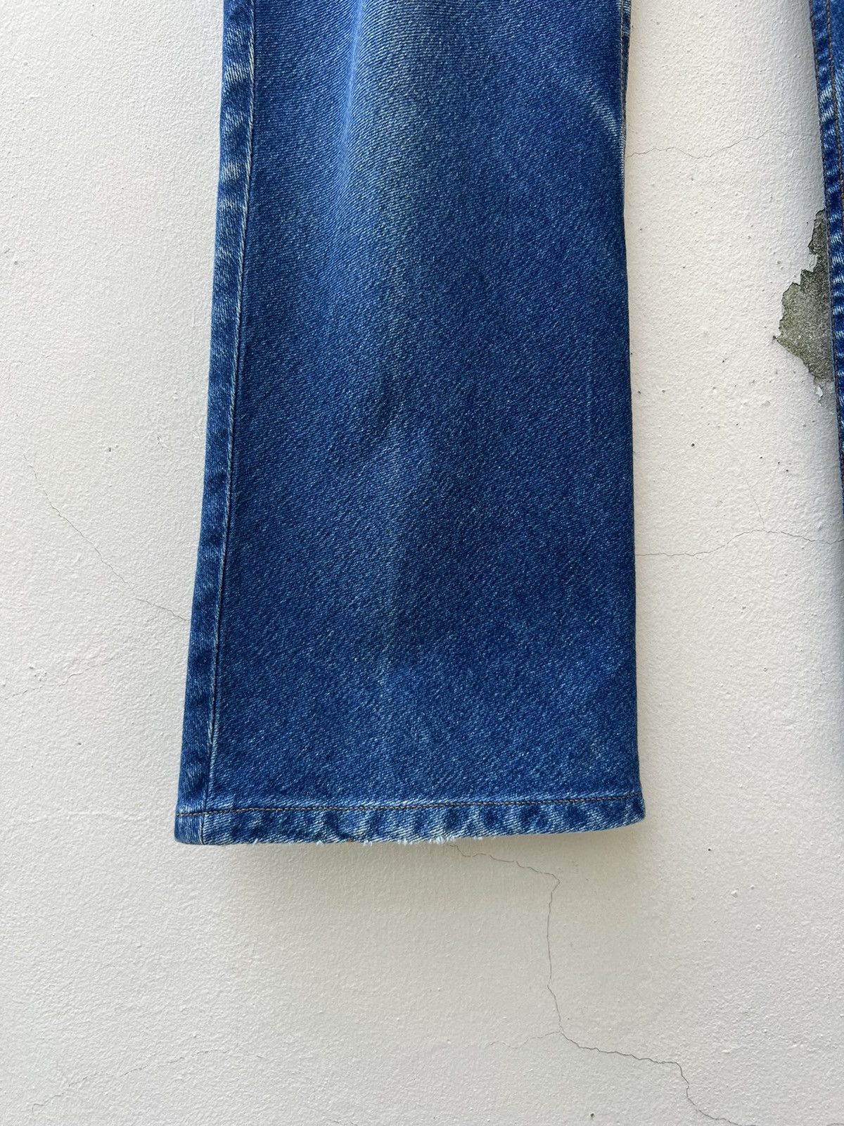 CABANE de ZUCCa Vintage Zucca Issey Miyake Fade Denim Stretch Flare Jeans Size US 31 - 11 Thumbnail