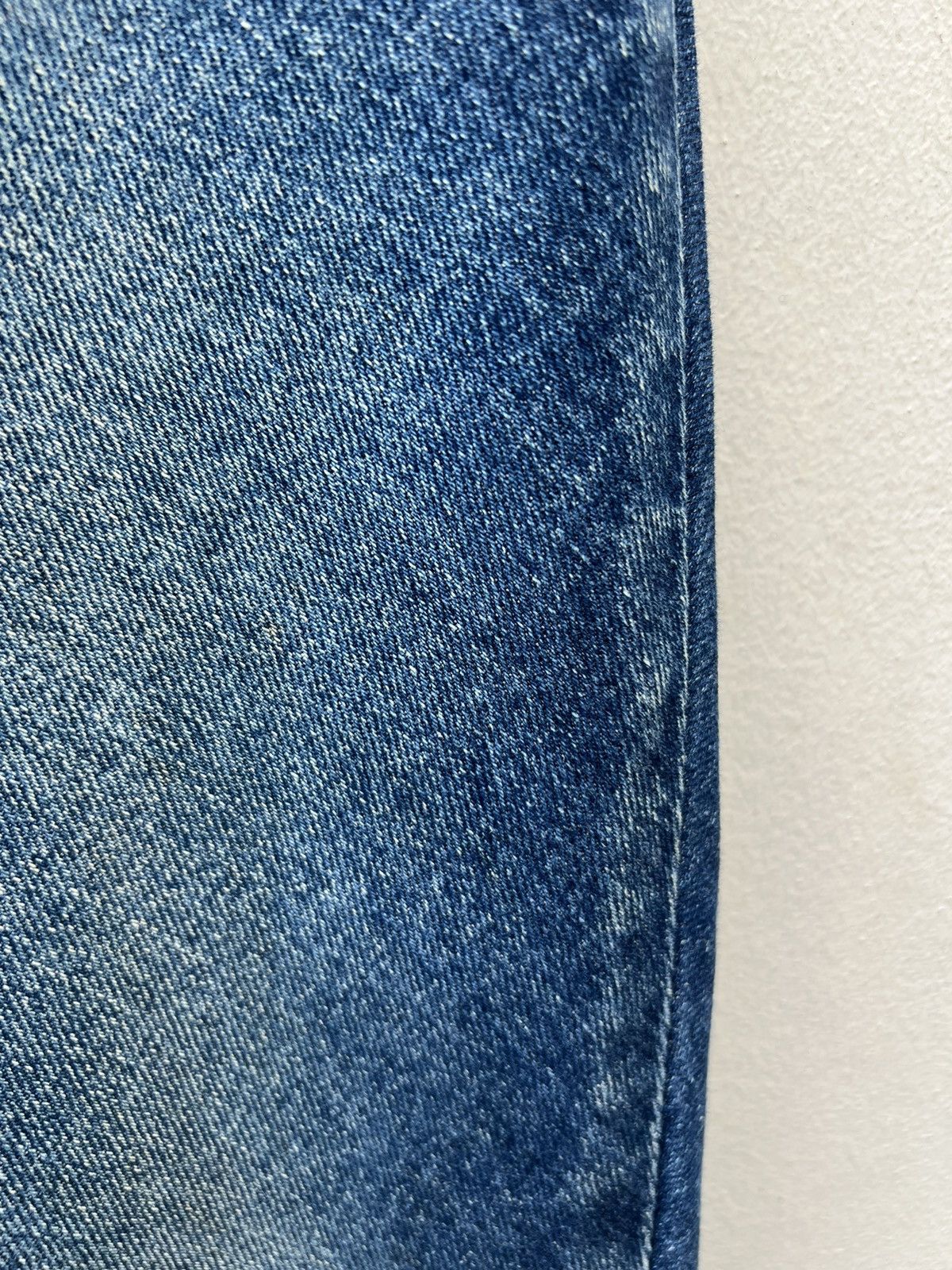 CABANE de ZUCCa Vintage Zucca Issey Miyake Fade Denim Stretch Flare Jeans Size US 31 - 13 Thumbnail