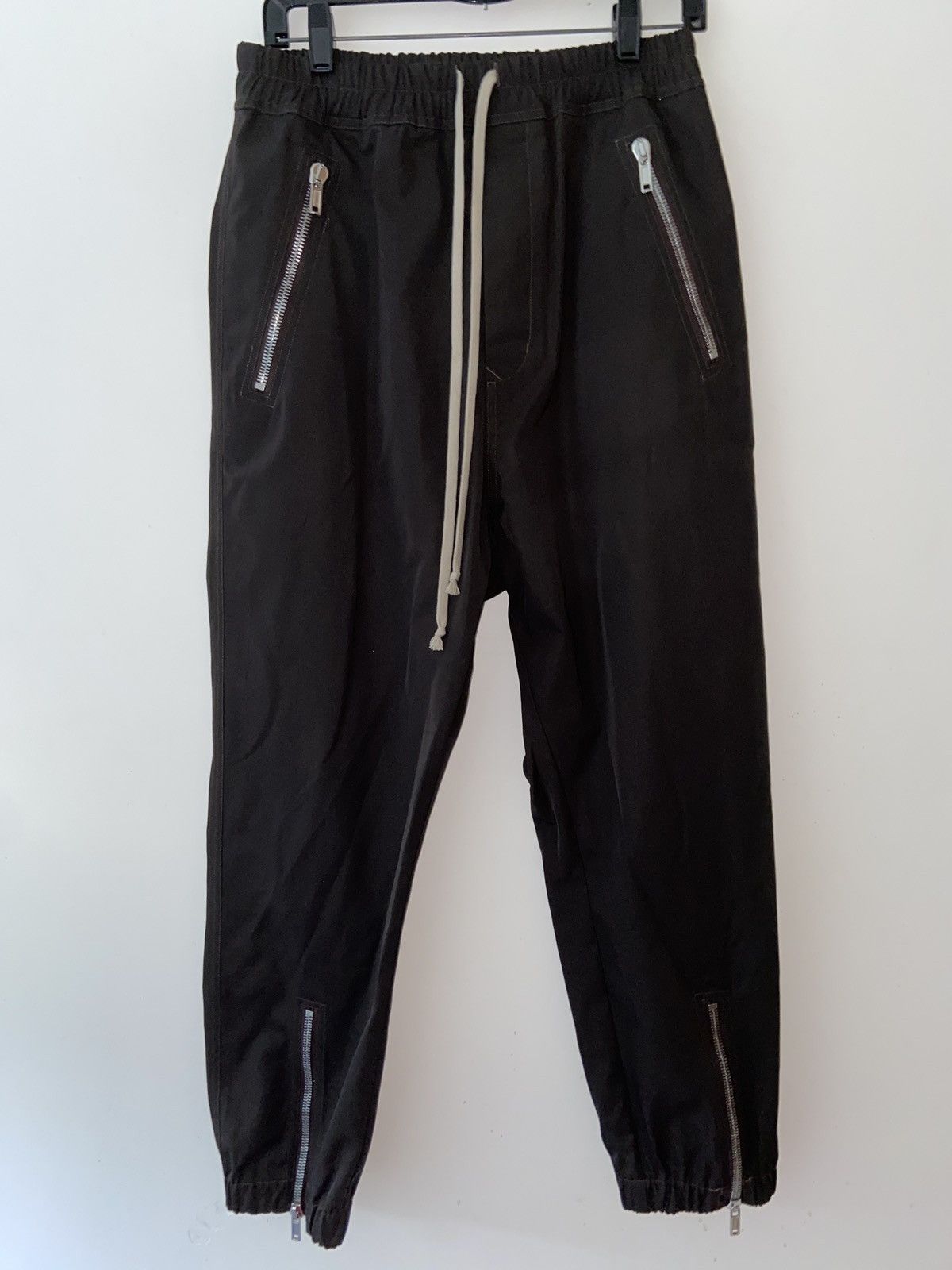 Dust Rick Owens Jogging Pants Berlin Drawstring Pants In Dust