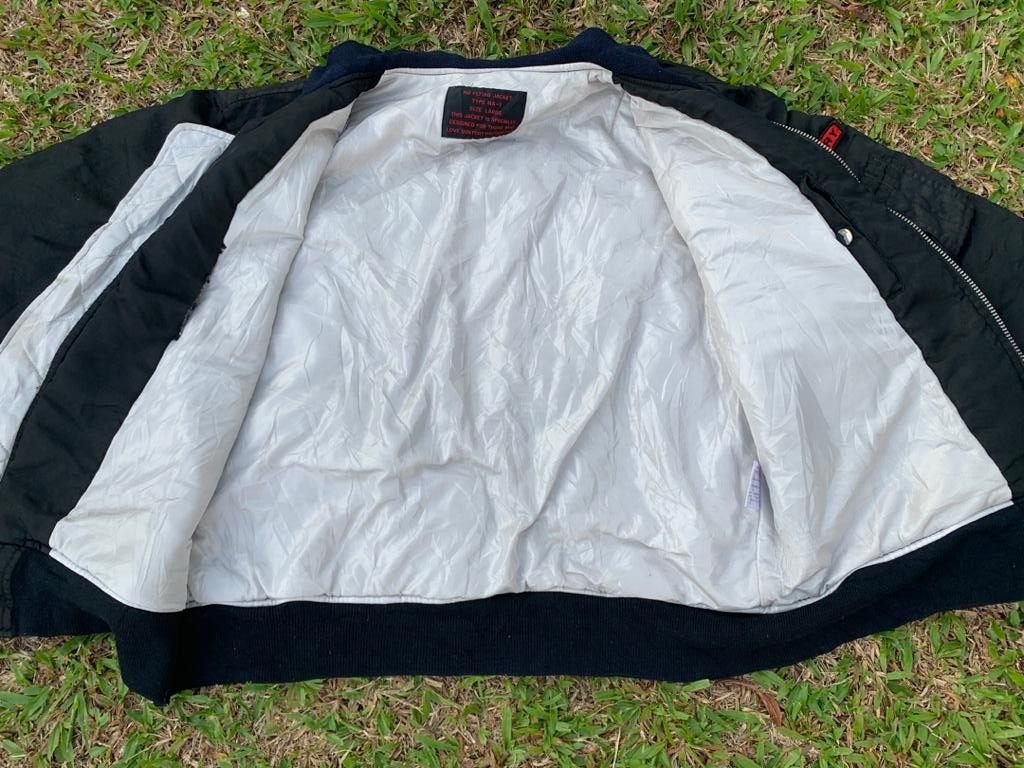Japanese Brand Magnum Dry Bomber Jacket Size US M / EU 48-50 / 2 - 8 Thumbnail