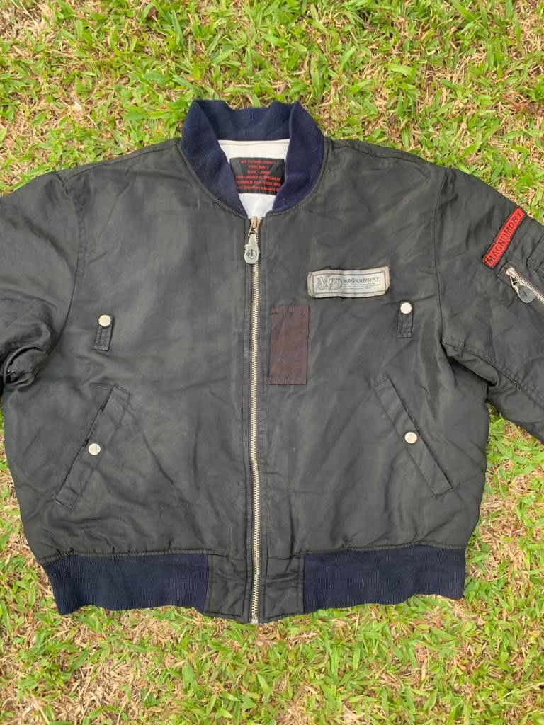 Japanese Brand Magnum Dry Bomber Jacket Size US M / EU 48-50 / 2 - 5 Thumbnail