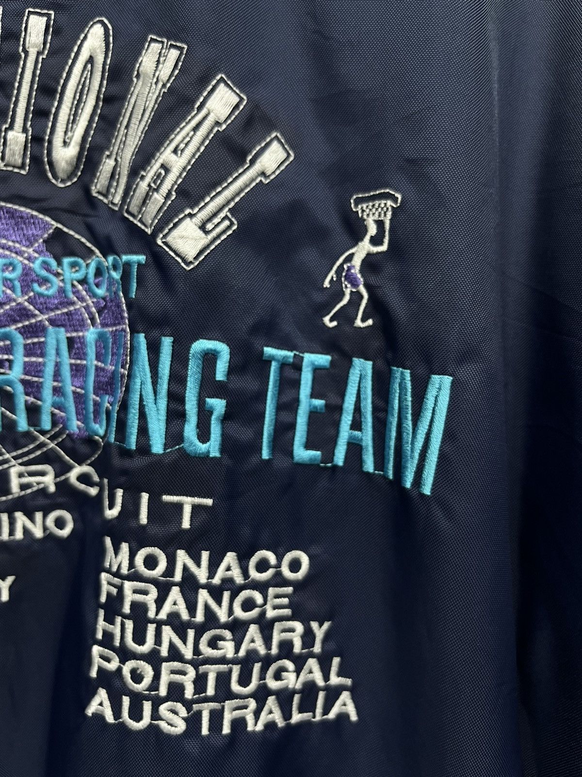 Formula 1 🔥90’s VINTAGE LEYTON HOUSE RACING TEAM F1 GP CIRCUIT Bomber Size US M / EU 48-50 / 2 - 7 Thumbnail
