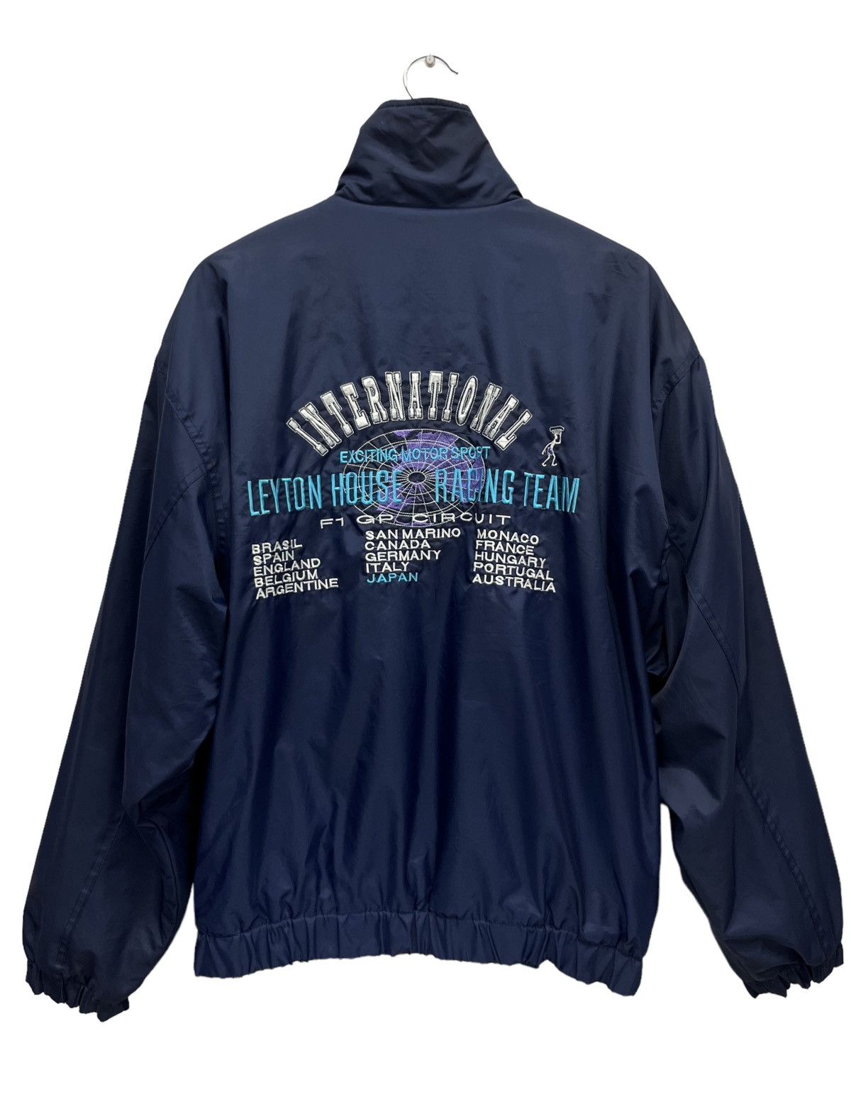 Formula 1 🔥90’s VINTAGE LEYTON HOUSE RACING TEAM F1 GP CIRCUIT Bomber Size US M / EU 48-50 / 2 - 2 Thumbnail