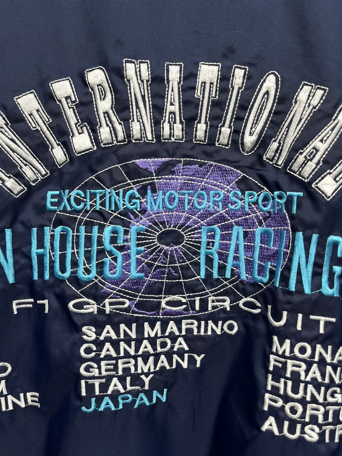 Formula 1 🔥90’s VINTAGE LEYTON HOUSE RACING TEAM F1 GP CIRCUIT Bomber Size US M / EU 48-50 / 2 - 5 Thumbnail