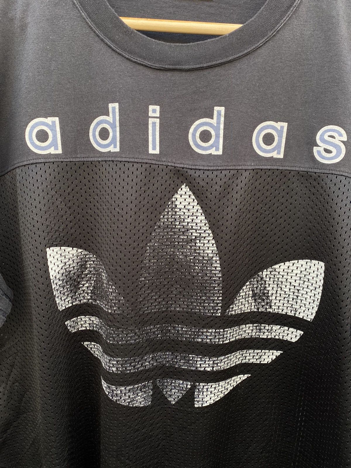 Adidas vintage rare 90s adidas trefoil mesh raptees/hiphop style Size US L / EU 52-54 / 3 - 4 Thumbnail