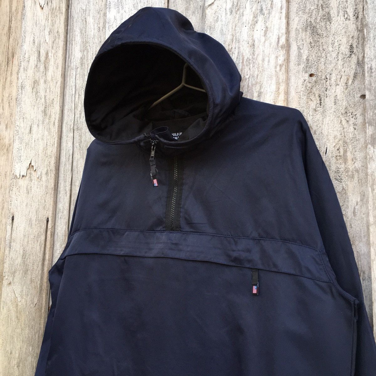 Polo Ralph Lauren × Ralph Lauren × Vintage Vintage Polo Jeans Co Ralph Lauren Windbreaker Hoodie Jacket Size US M / EU 48-50 / 2 - 4 Thumbnail