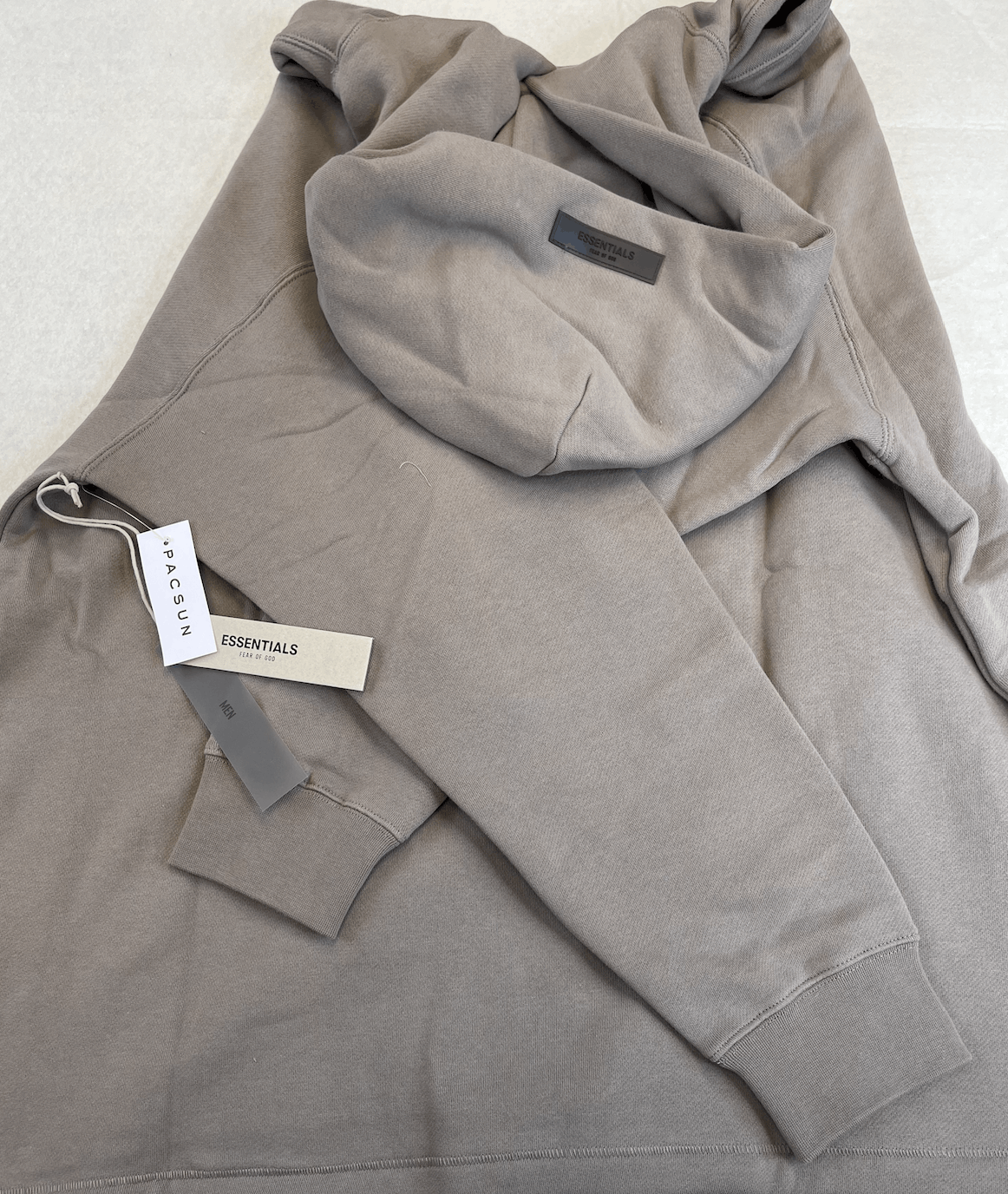 Fear of God Fear of God Essentials Relaxed Hoodie Desert Taupe Sz(XXL) Size US XXL / EU 58 / 5 - 4 Thumbnail