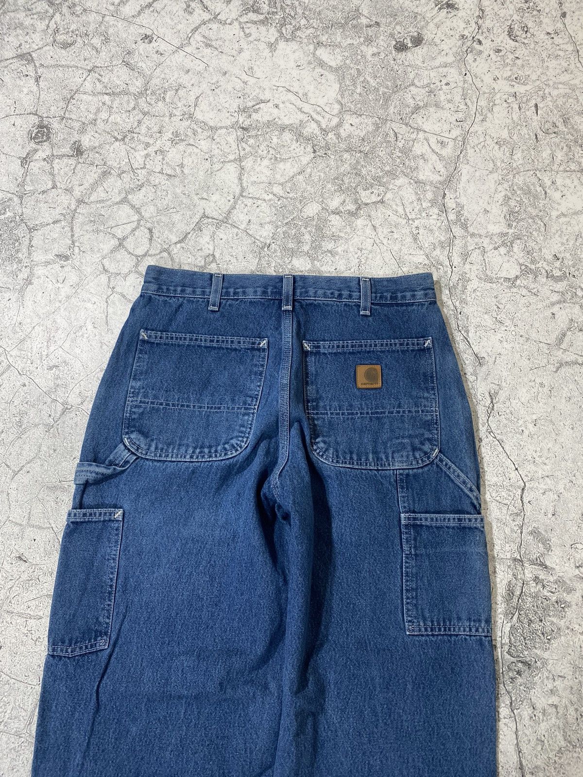 Carhartt × Vintage Vintage Carhartt Carpenter Denim Jeans Size US 30 / EU 46 - 1 Thumbnail