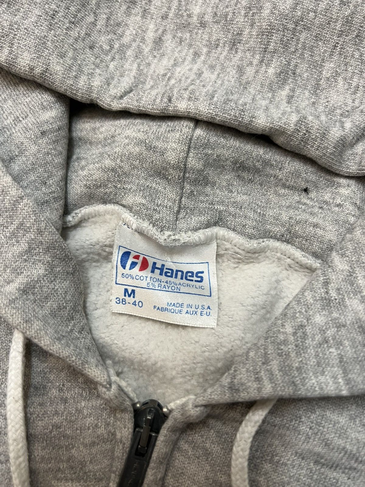 Hanes × Vintage Vintage HANES USA Hoodie Sweater Size US M / EU 48-50 / 2 - 5 Thumbnail