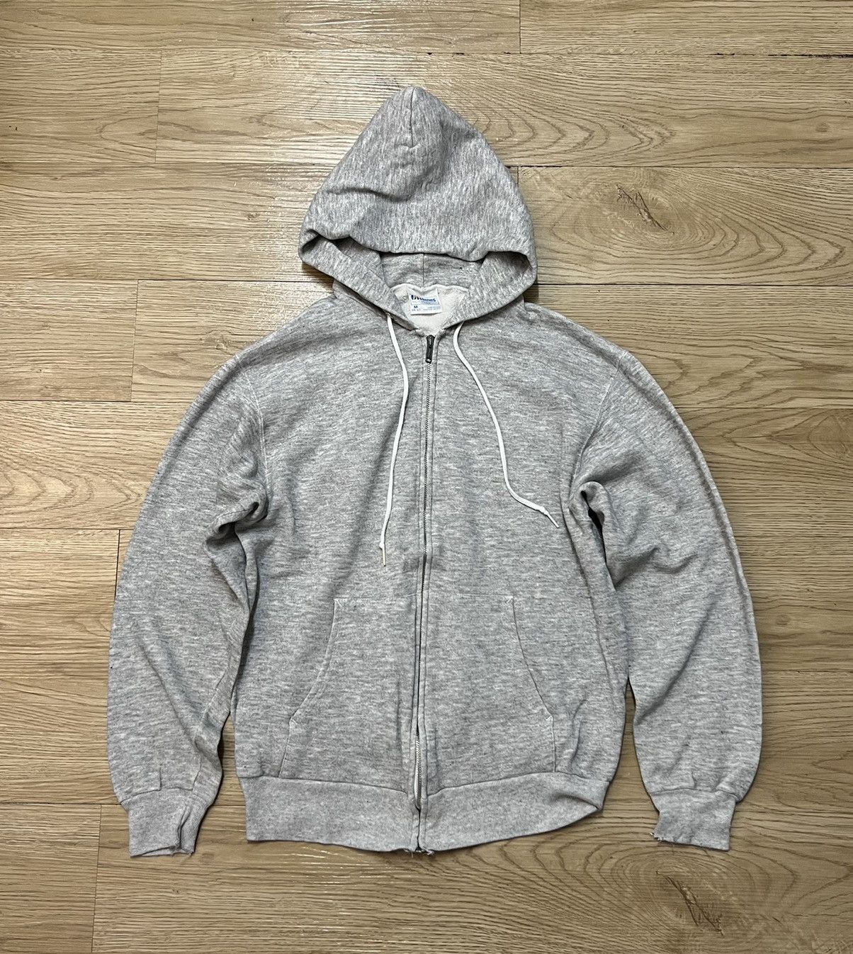Hanes × Vintage Vintage HANES USA Hoodie Sweater Size US M / EU 48-50 / 2 - 1 Thumbnail