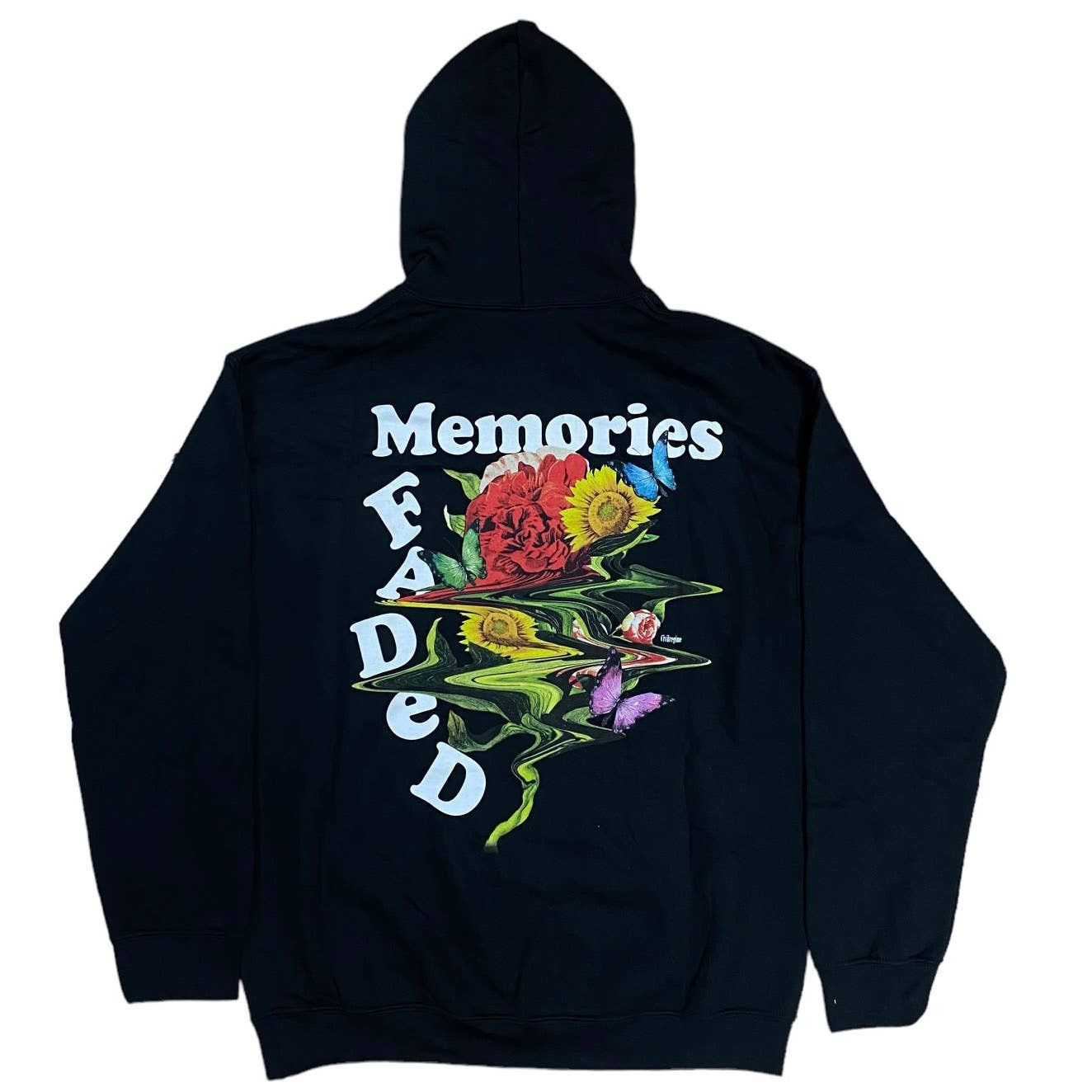Civil Regime Civil Regime Men's Faded Memories Hoodie Sweatshirt - Black Size US XL / EU 56 / 4 - 1 Thumbnail