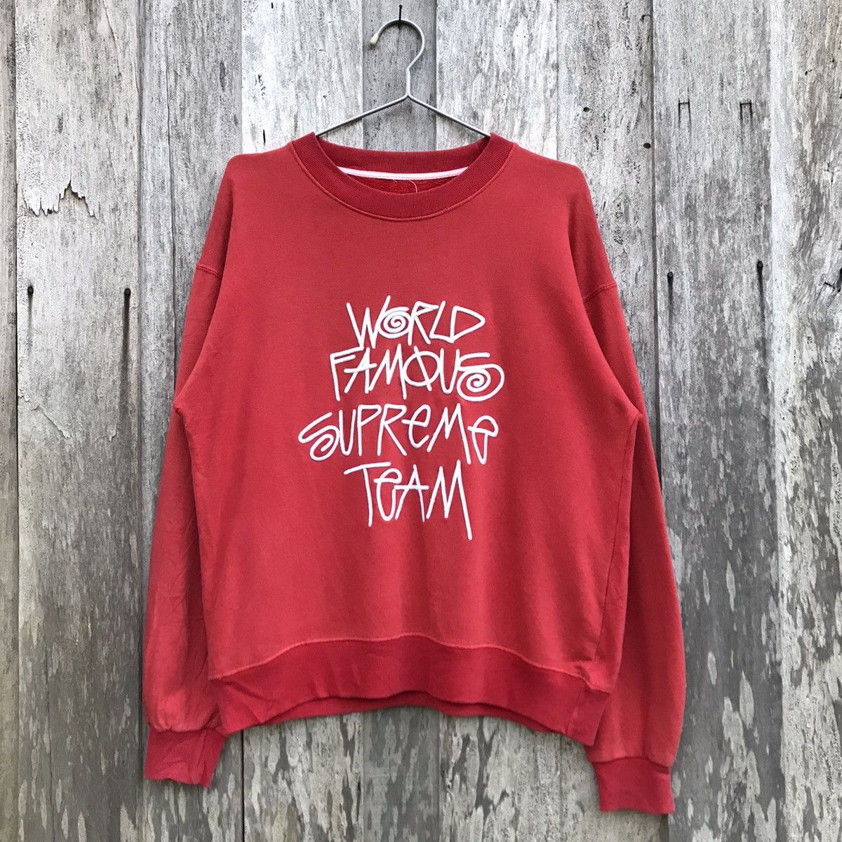 Supreme World Famous Crewneck | Grailed