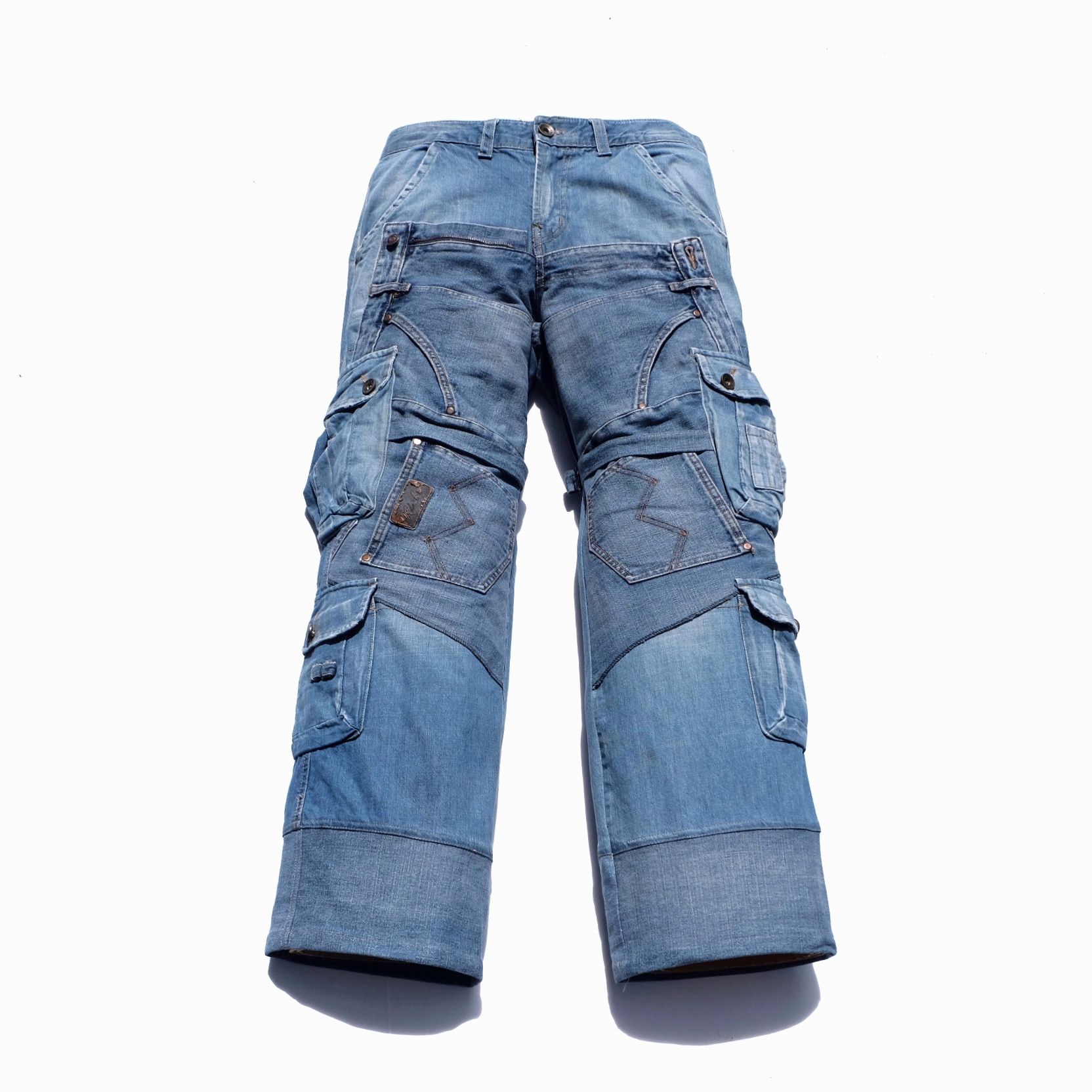パンツ TETE HOMME flare cargo pants archive file.jpg